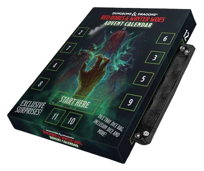 Dungeons & Dragons Advent Calendar – Red Robes & Winter Woes