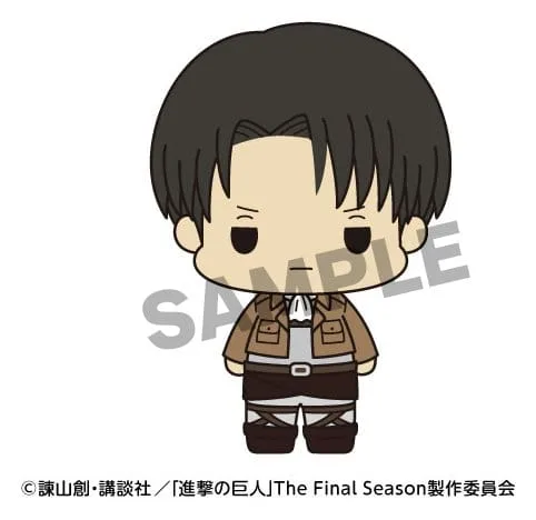 Attack on Titan Mini Figures – Chokorin Blind Box Display of 6 5 cm 5