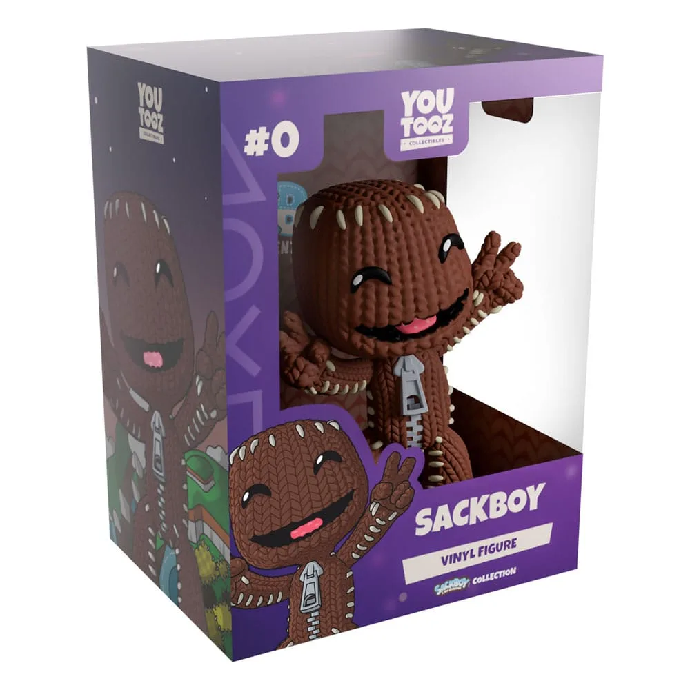 Sackboy Vinyl Figure – Youtooz Double Peace Sign 12 cm 5