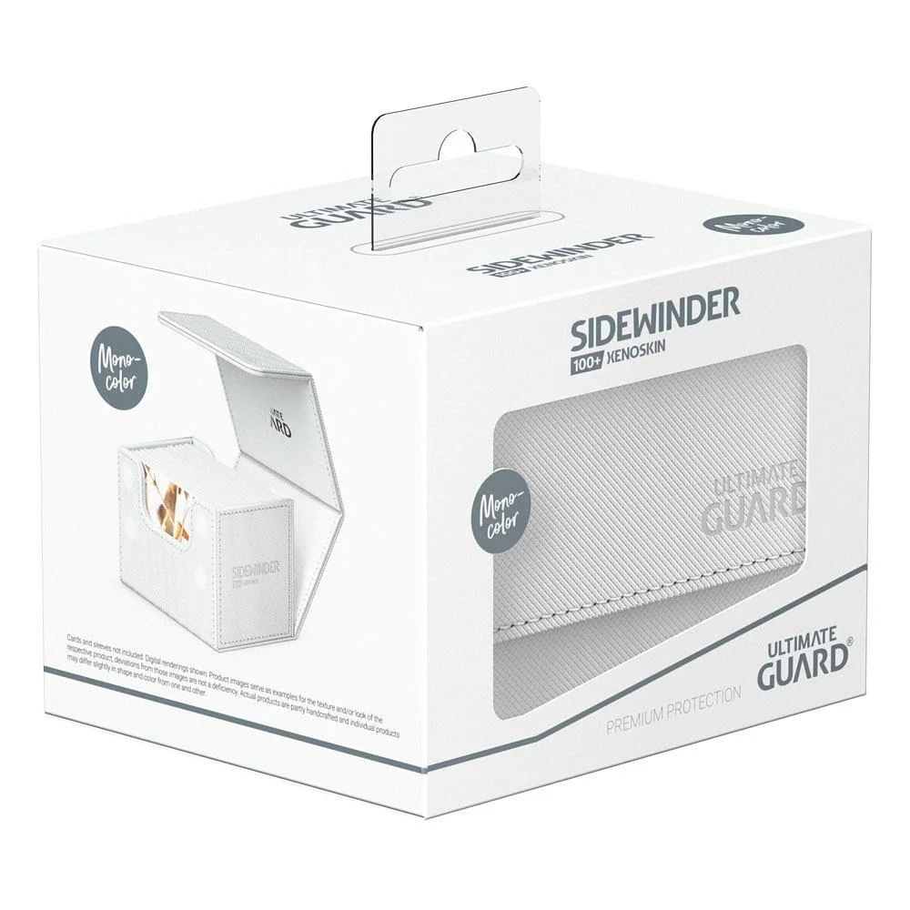 Ultimate Guard Deck Box – Sidewinder 100+ Xenoskin White 6