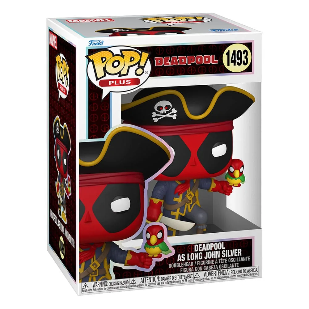 Marvel POP! Plus Figure – Deadpool as Long John Silver 9 cm 2