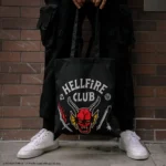 Stranger Things Tote Bag – Hellfire Club 42 x 38 cm 2