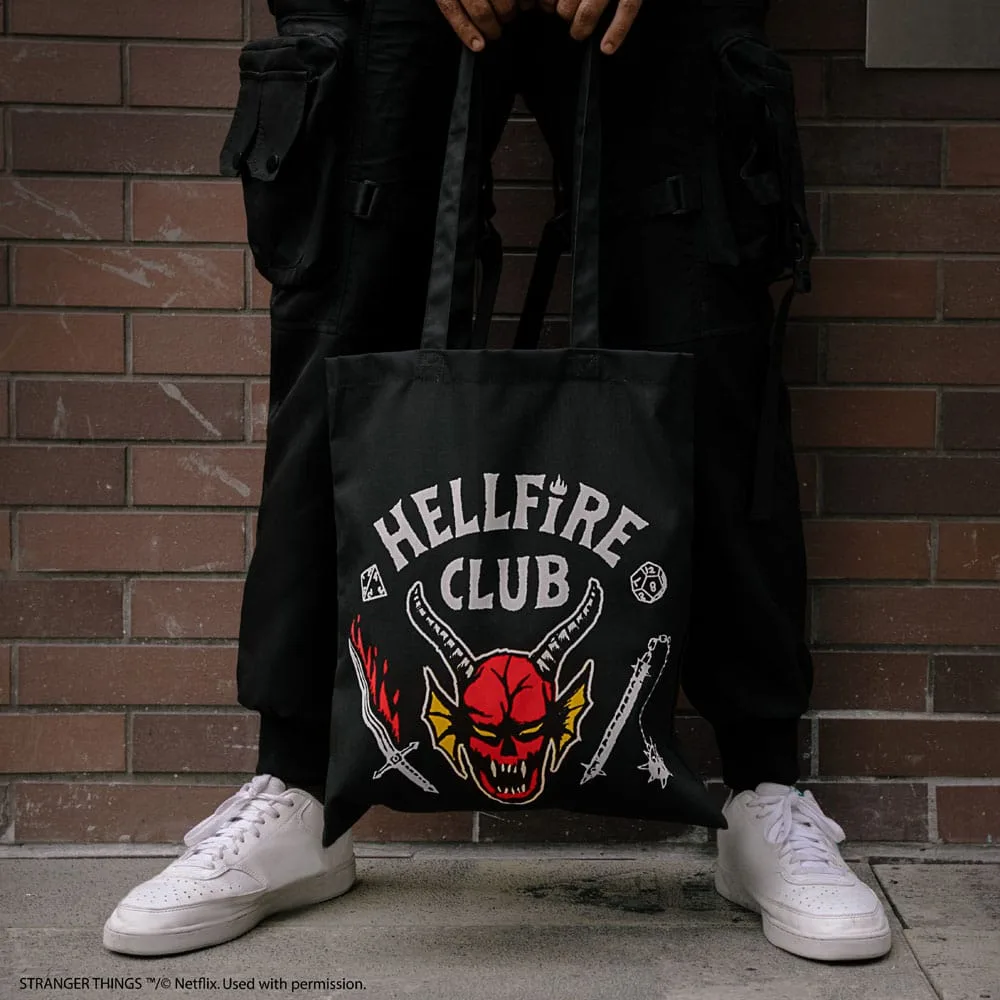 Stranger Things Tote Bag – Hellfire Club 42 x 38 cm 2