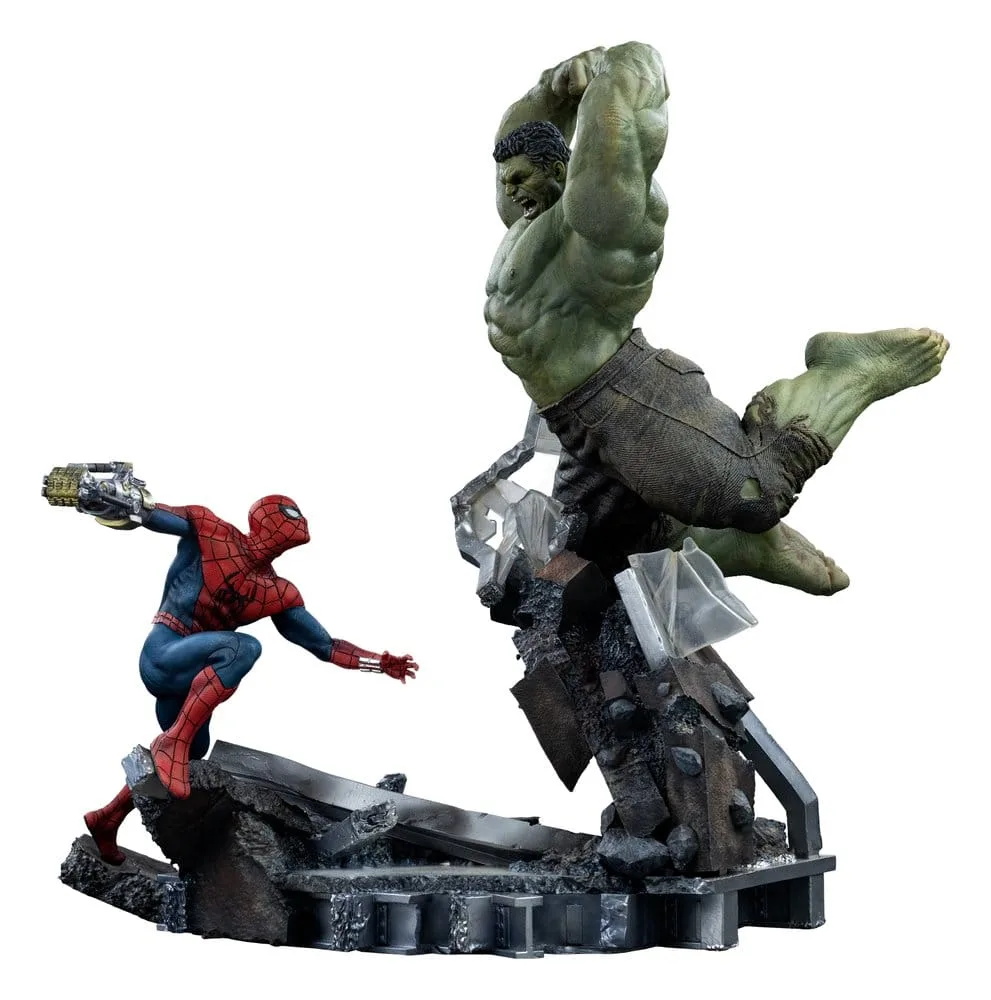 Marvel Comics Statue – Spider-Man vs Hulk 1:10 38 cm 16