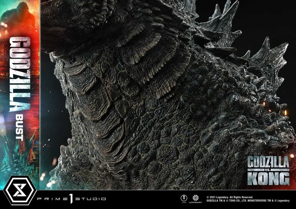 Godzilla vs Kong Bust – Bonus Version 75 cm 16