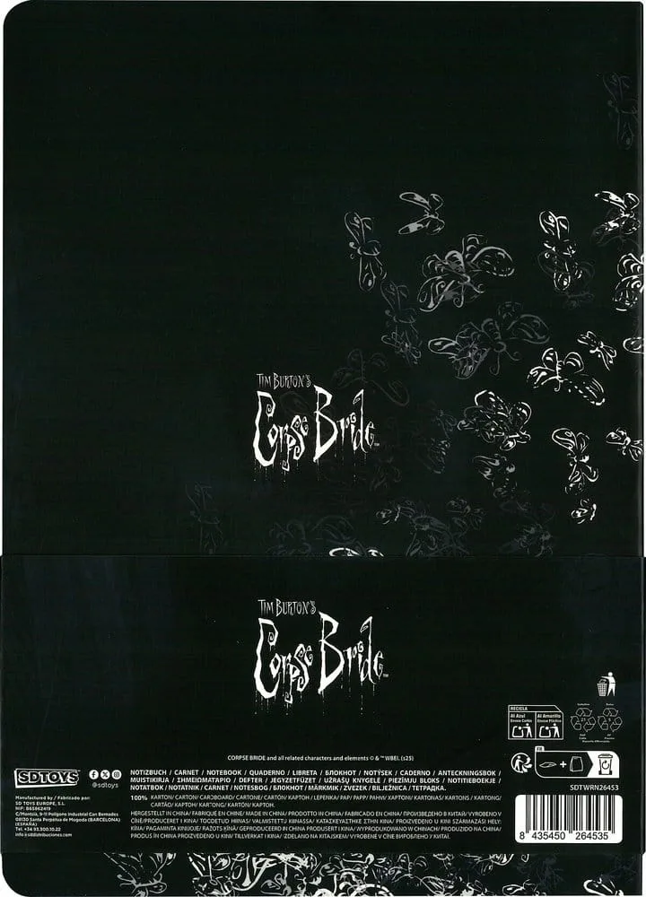 Corpse Bride Softcover Notebook – Emily 21 cm 4