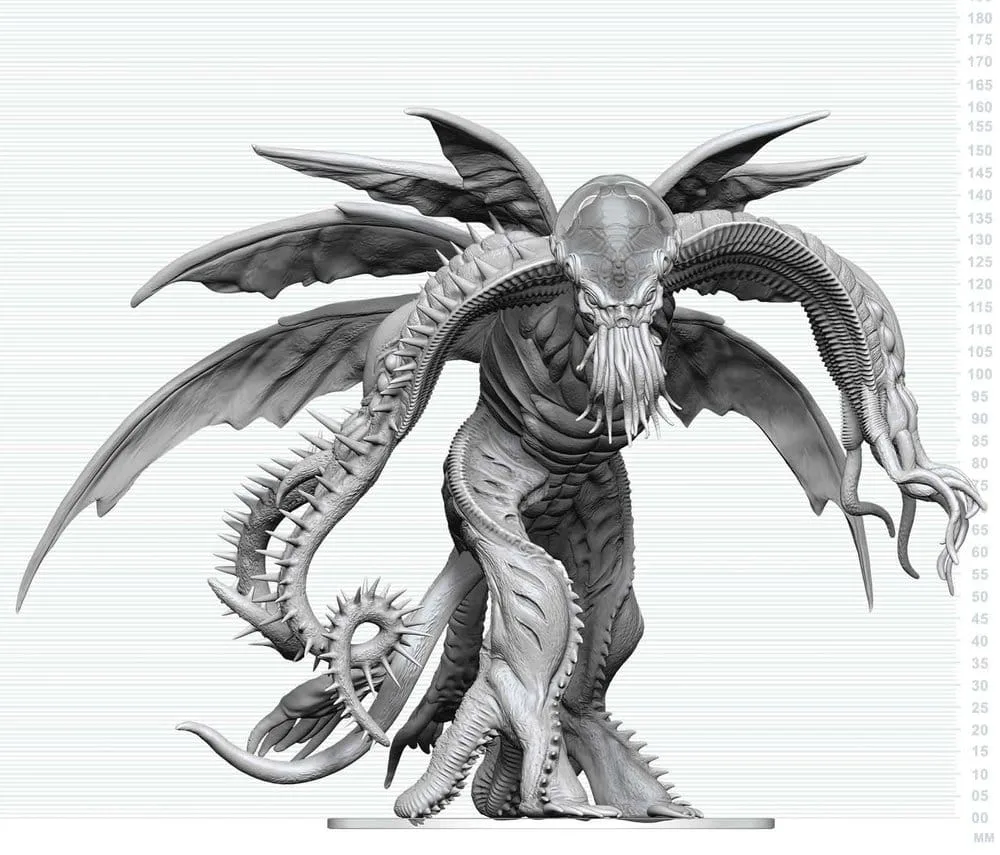 Dungeons & Dragons Miniature – Unpainted Cthulhu 20 cm