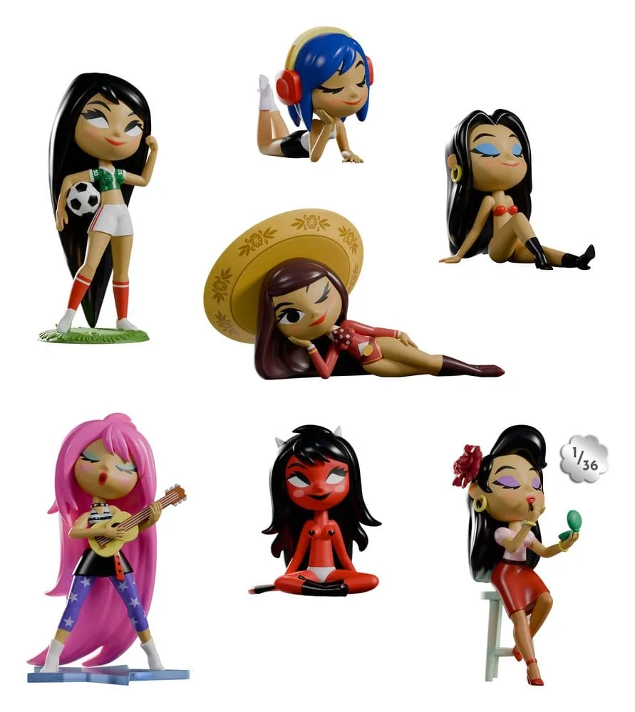 Chikitas Mini Figures – Series 1 Blind Box Display of 6 10 cm
