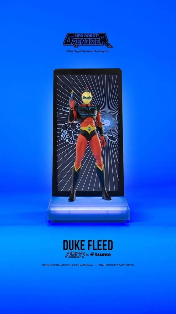 Grendizer Statue – Neon Duke Fleed Actarus 1/9 Scale 25 cm