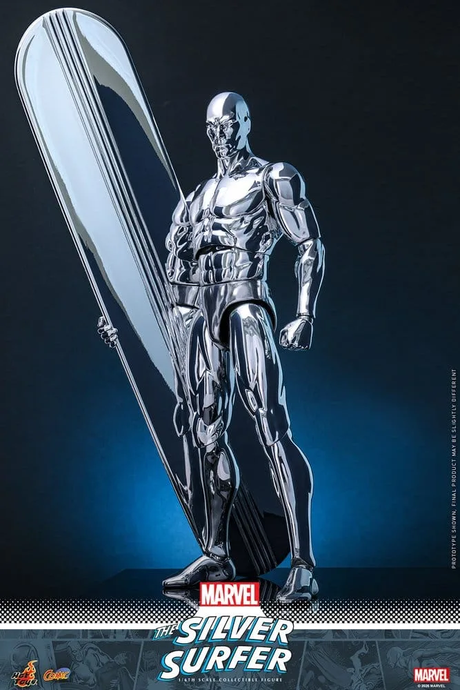 Marvel Action Figure – Silver Surfer 1/6 Scale 32 cm 17