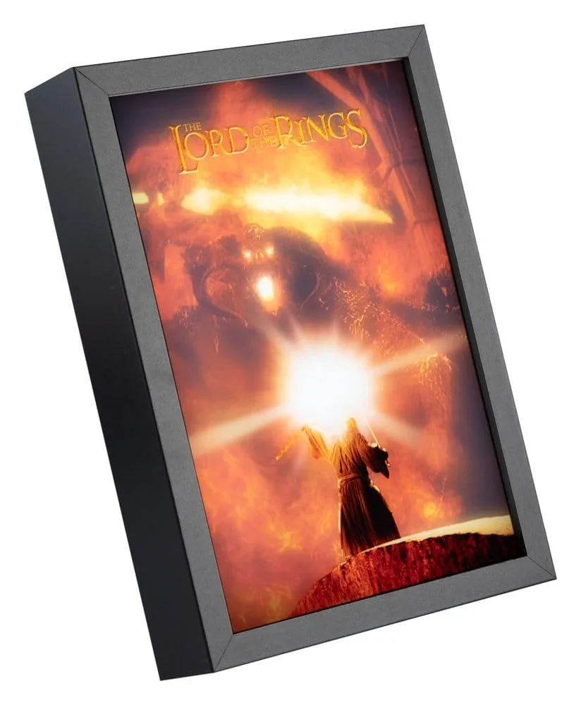 The Lord of the Rings LED Panel – Framed 28 x 20 cm 2