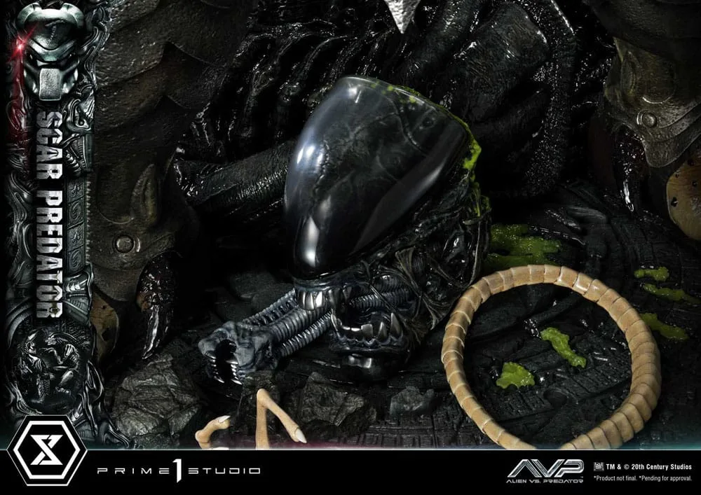 Alien vs Predator Statue – Scar Predator 1/3 93 cm 24