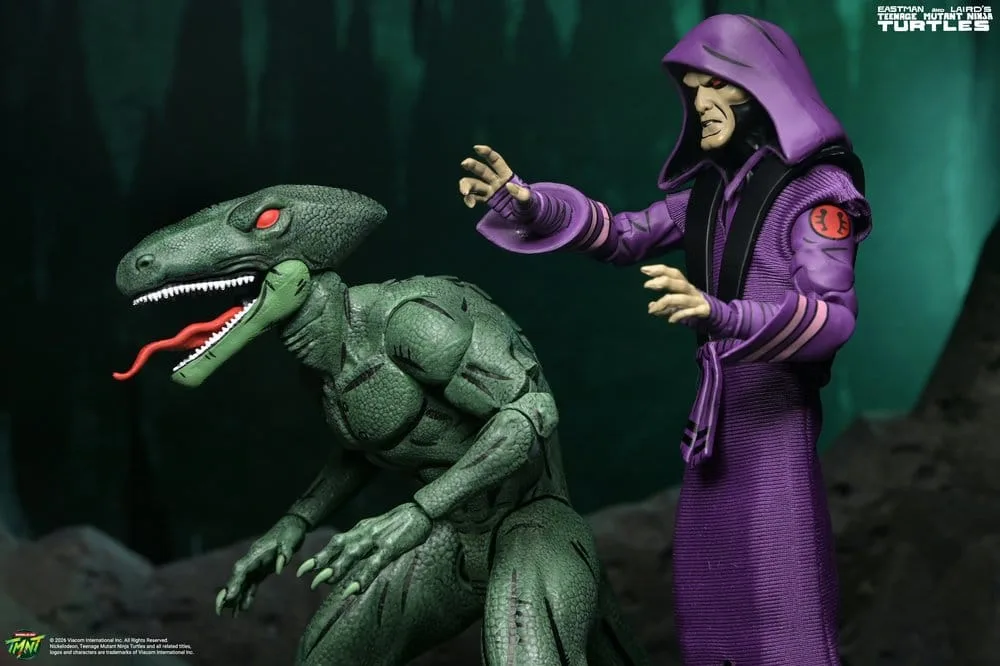 TMNT Mirage Action Figures – Daimyo Orkai and Raptor 2-Pack 17.8 cm 8