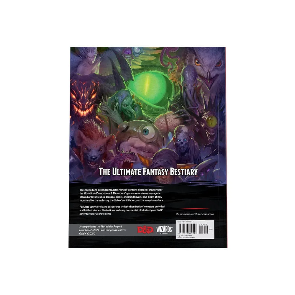 Dungeons & Dragons RPG Book – Monster Manual 2024 English 5