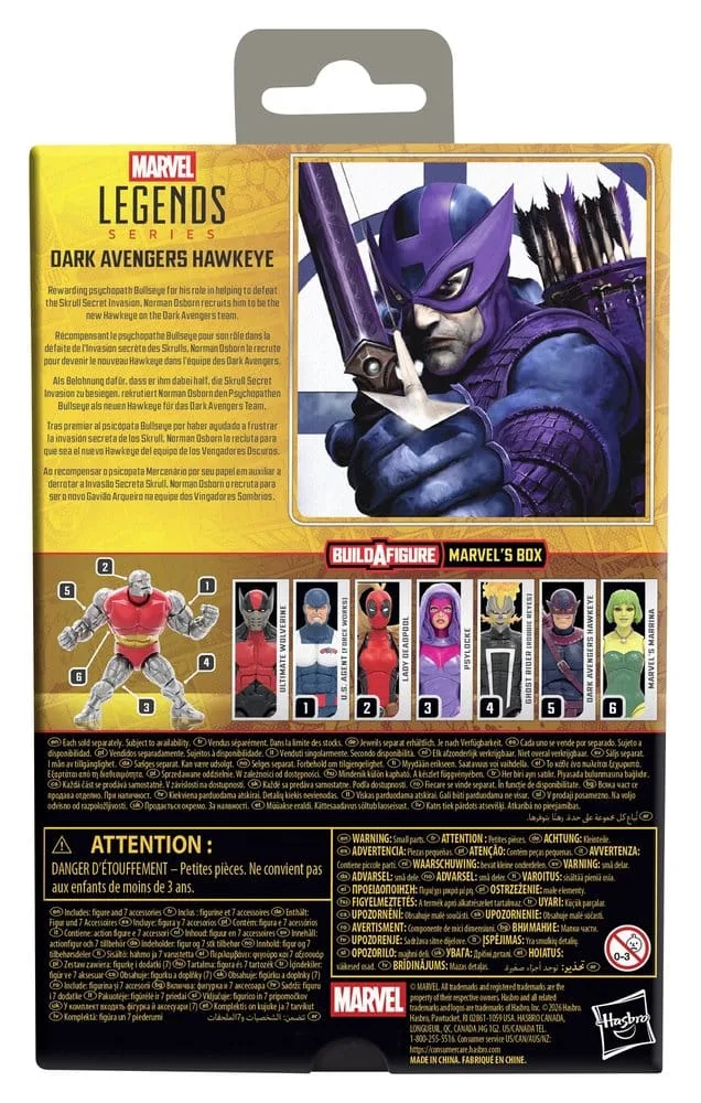 Marvel Action Figure – Dark Avengers Hawkeye 15 cm 2