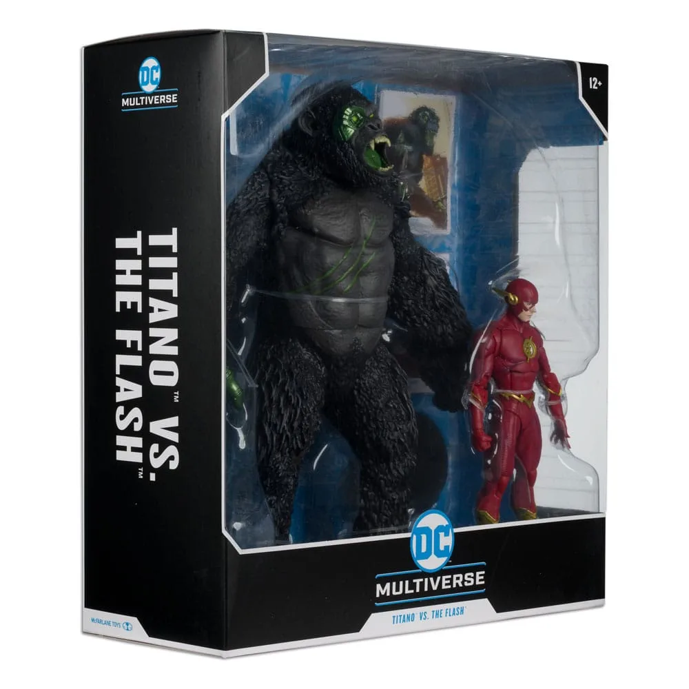 DC Multiverse Action Figure Set – Flash vs Titano 2-Pack 10