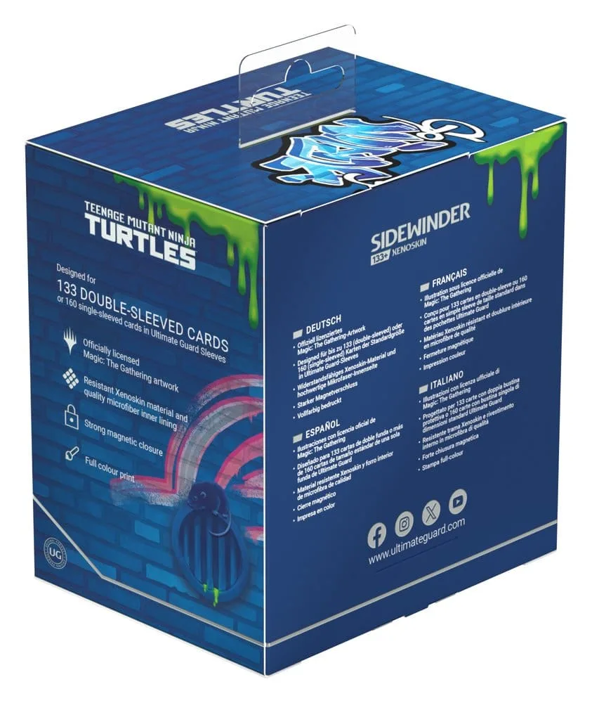 Magic: The Gathering Deck Box – TMNT Sewer Walls Sidewinder 133+ 11