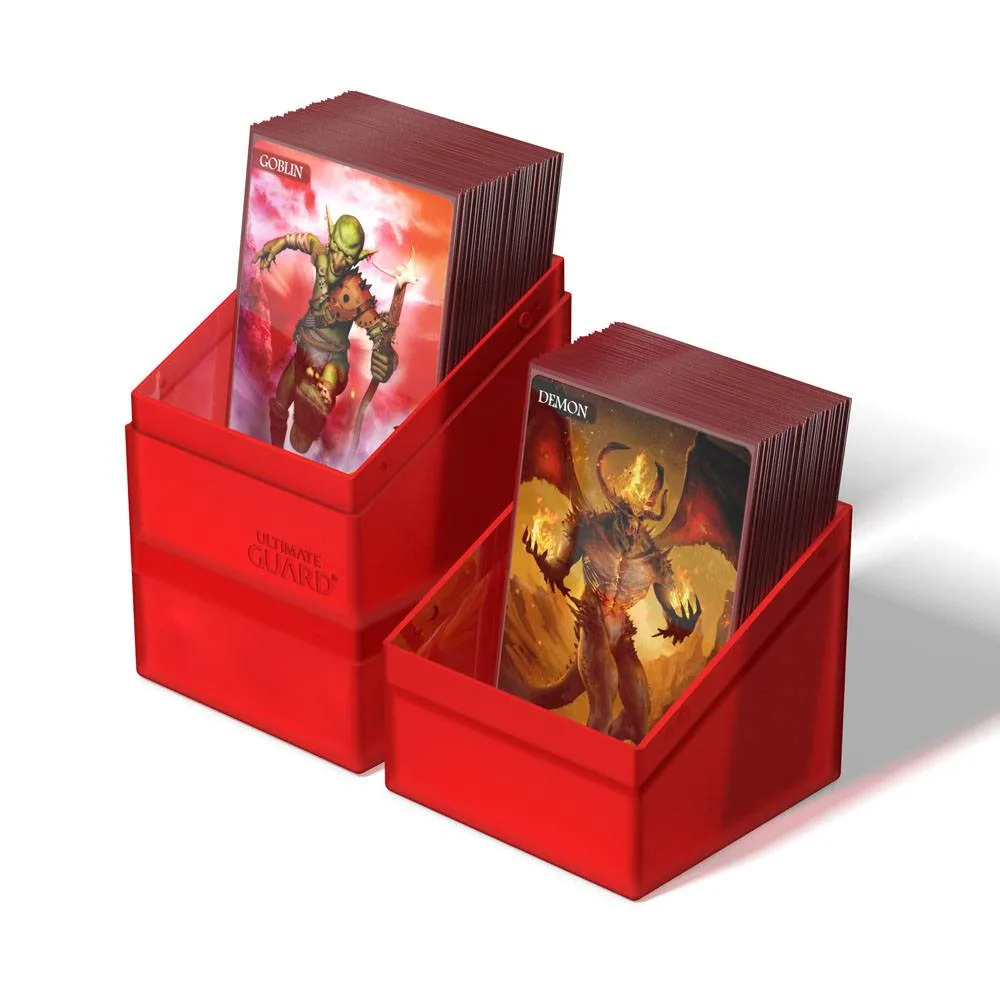 Ultimate Guard Deck Box – Boulder’n’Tray 100+ Ruby 8