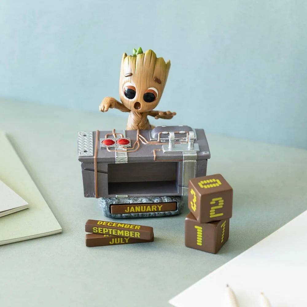 Marvel Perpetual Calendar – Groot Death Button 6