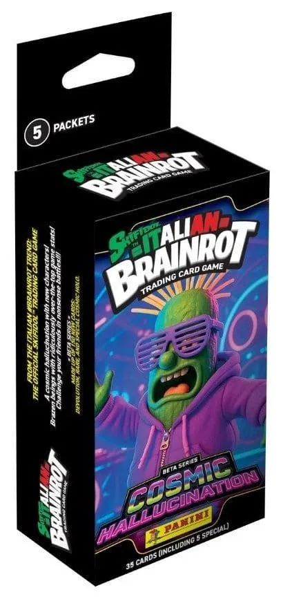 Italian Brainrot Trading Cards – Series 2 English Eco-Blister