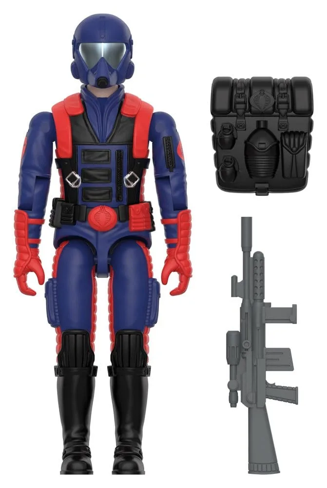 G.I. Joe Action Figure – ReAction+ Cobra Viper Gunner Wave 9 2