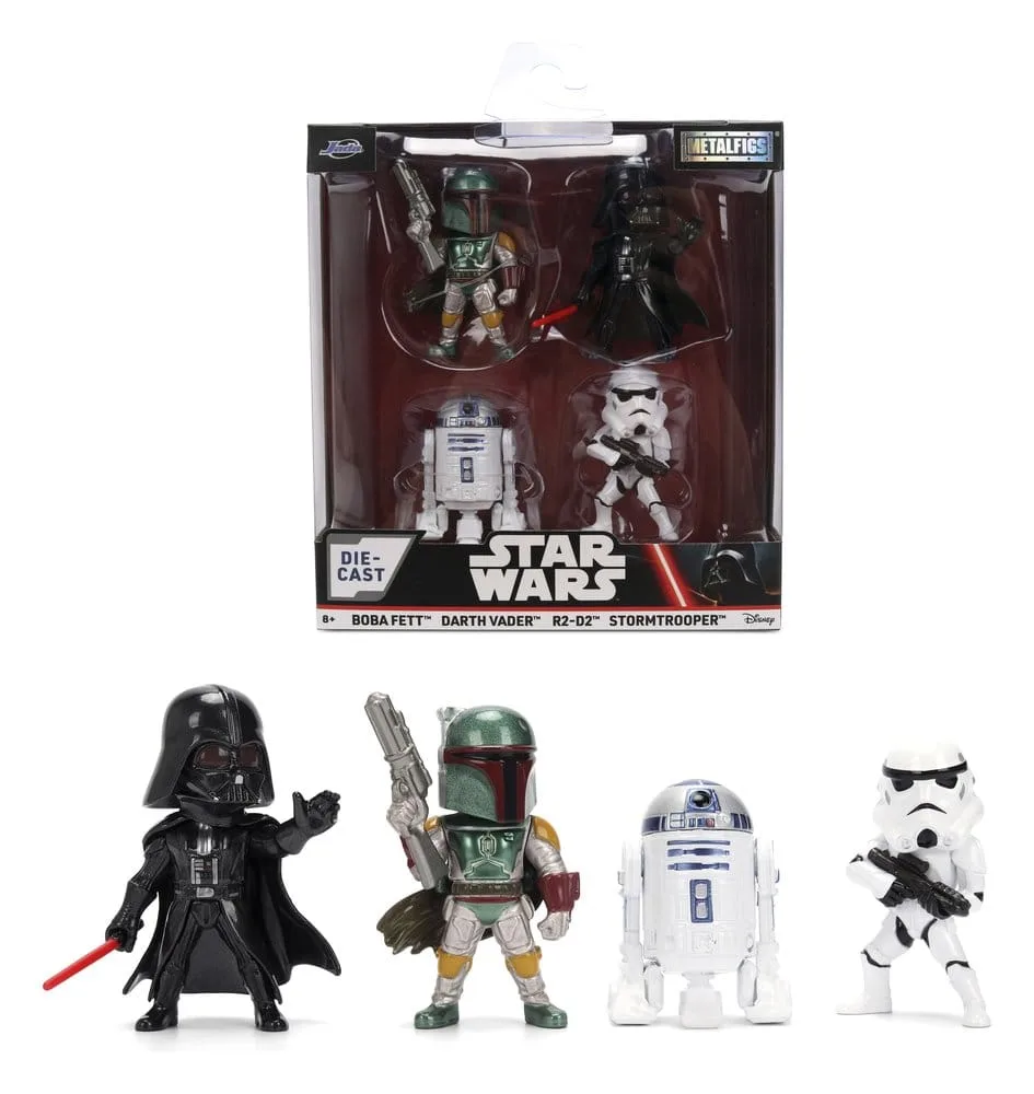 Star Wars Metalen minifiguren – Wave 1 Set van 4 6,5 cm 2