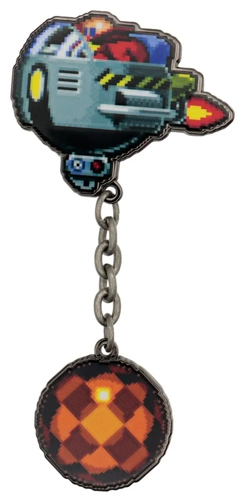 Sonic the Hedgehog Chained Pin – Dr. Eggman Egg Mobile