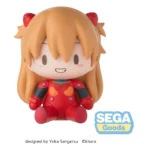 Evangelion Fuwa Petit Chibi Figure – Asuka Plug Suit 8 cm 1