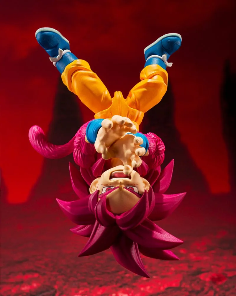 Dragon Ball Daima Action Figure – Super Saiyan 4 Goku Mini 8 cm 7