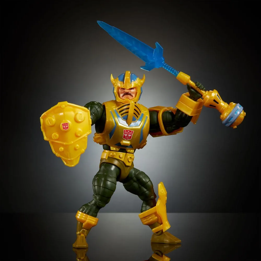 MOTU x Transformers Figure – Bumblebee Armor Man-At-Arms 14 cm 5
