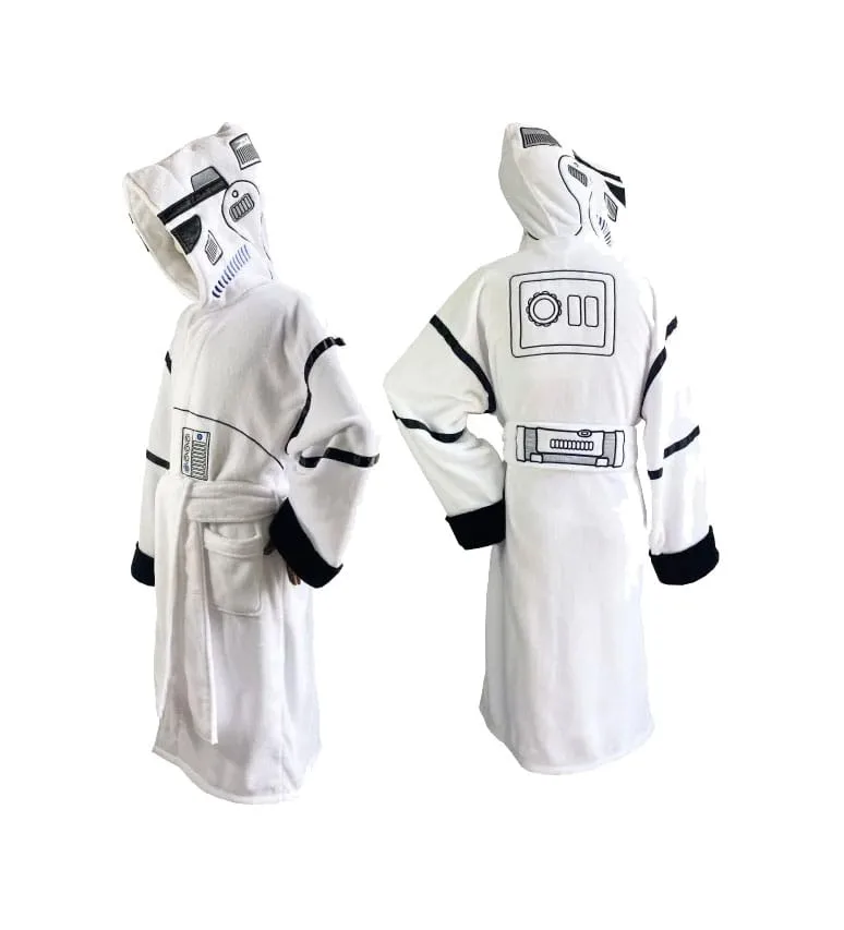 Star Wars Fleece Bathrobe – Original Stormtrooper White