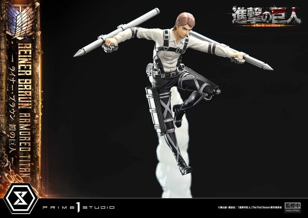 Attack on Titan Statue – Reiner Armored Titan Bonus Version 75 cm 21