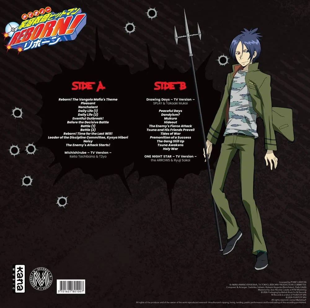 Hitman Reborn Vinyl Record – Original Soundtrack 2