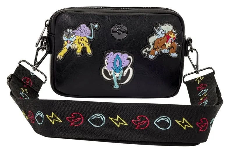 Pokémon Sling Bag – Loungefly Legendary Beasts 21 x 15 x 5 cm