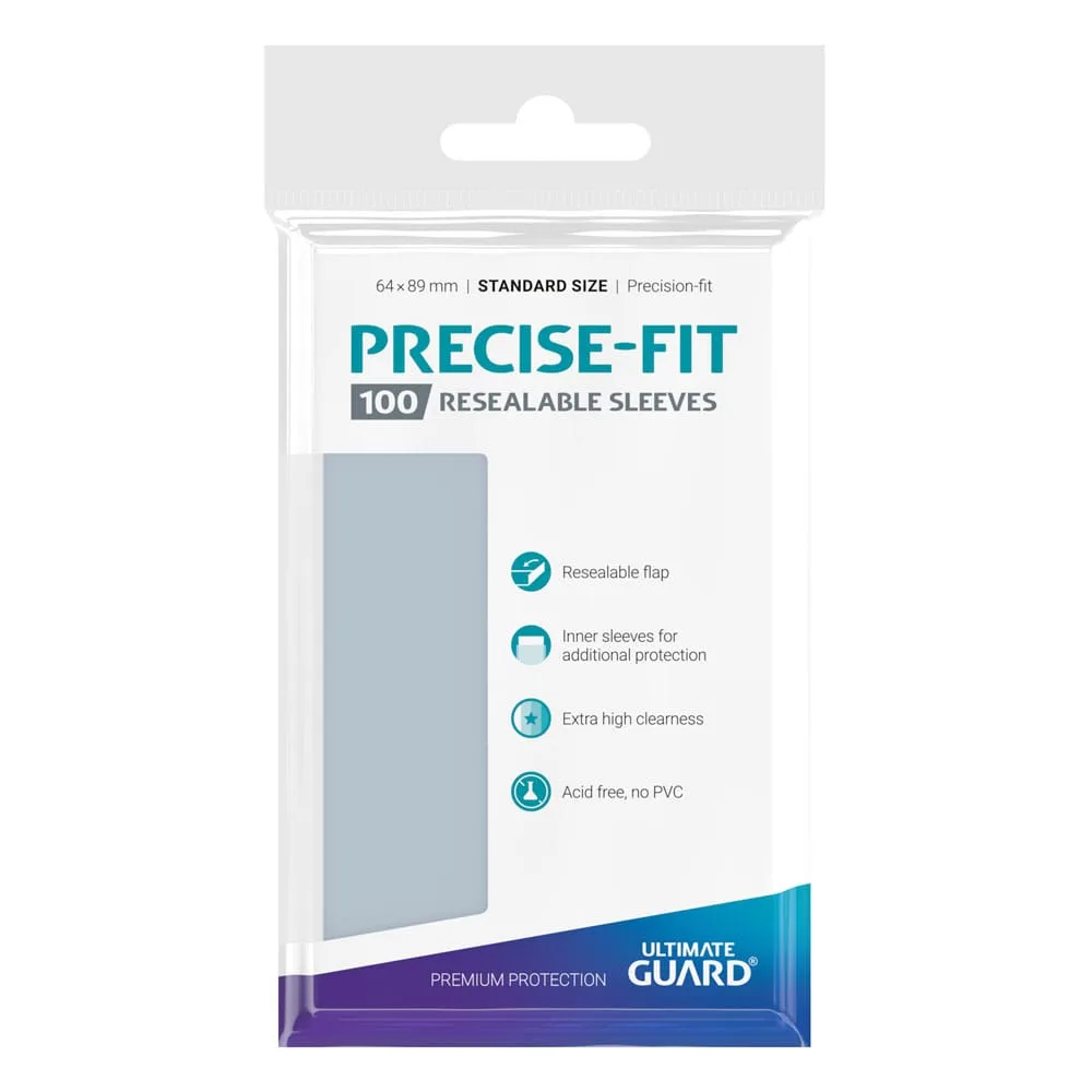 Ultimate Guard Card Sleeves – Resealable Precise-Fit 64 x 89 mm 3