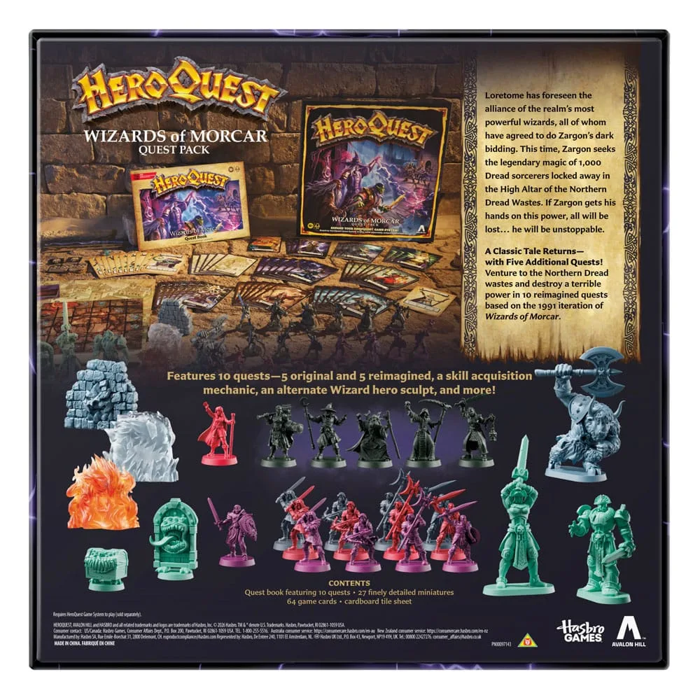 HeroQuest Bordspeluitbreiding – Wizards of Morcar Quest Pack 2
