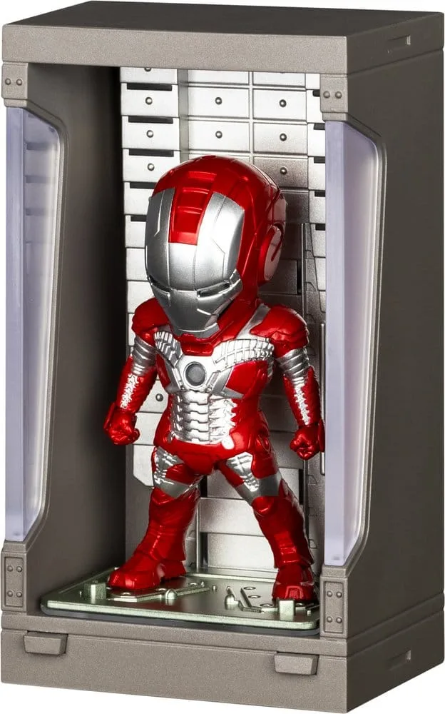 Marvel Mini Figures – Iron Man Hall of Armor 6 Blind Boxes 8 cm 8