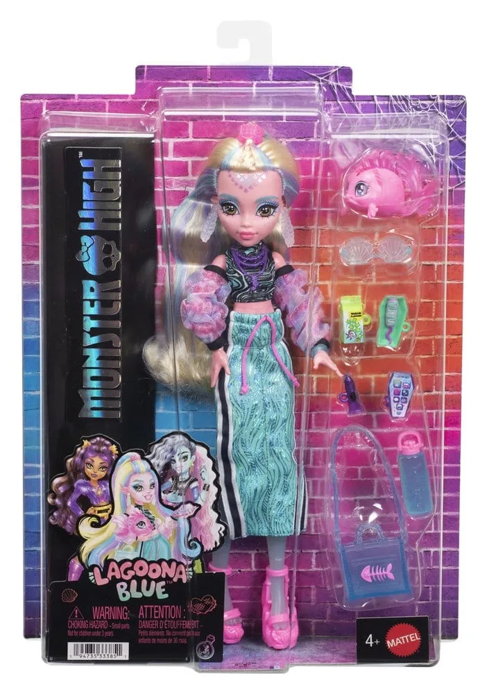 Monster High Doll – Lagoona Blue with Neptuna 3