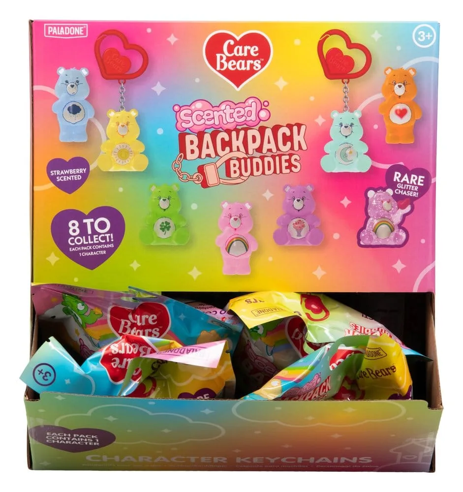 Care Bears Backpack Hangers – Scented Mystery Bag Display 24 Pack 6