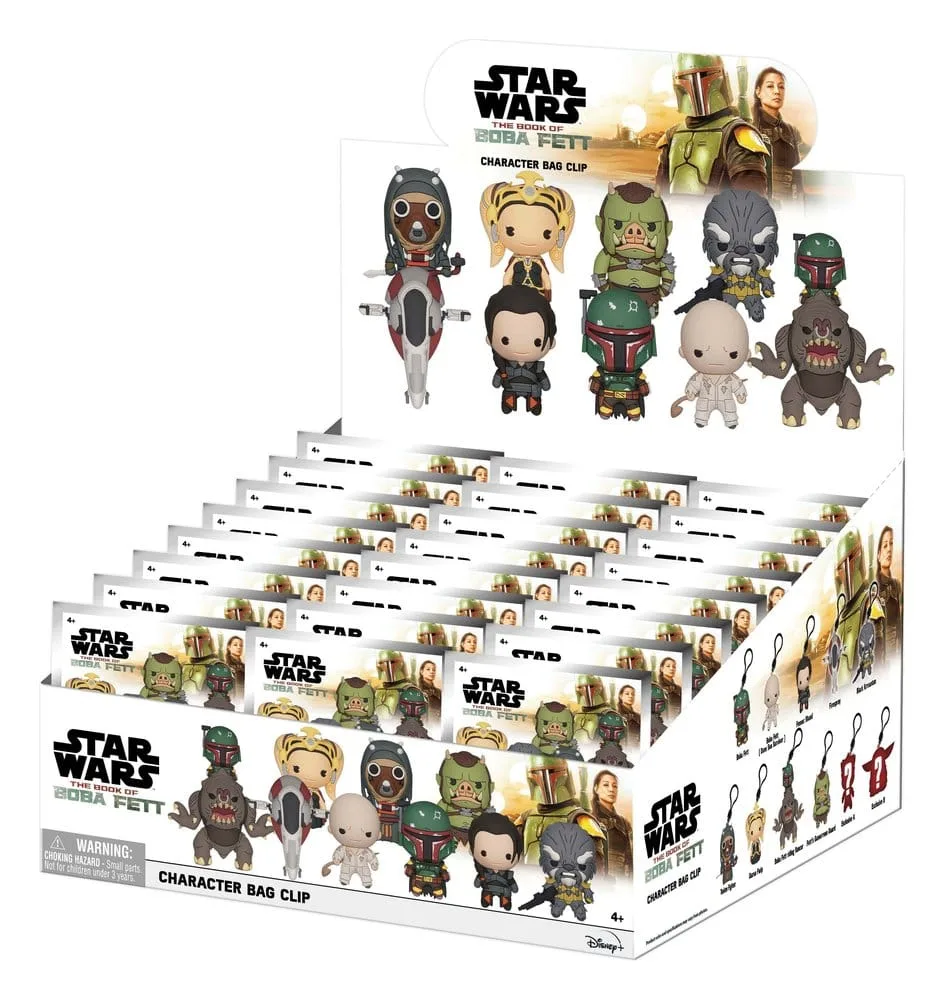 Star Wars The Book of Boba Fett Bag Clips – Series 1 24-Pack