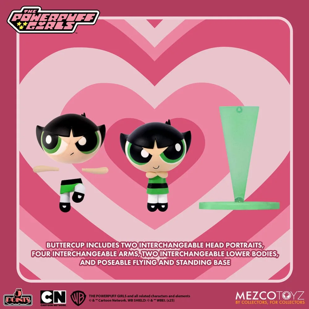 Powerpuff Girls Action Figures – 5 Points 16-Piece Assortment 10 cm 11