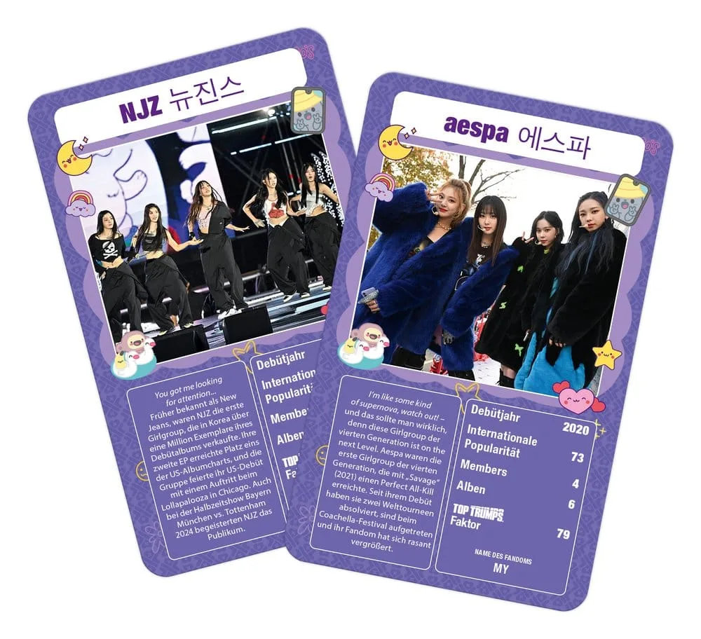 K-Pop Card Game – Top Trumps German Edition 3
