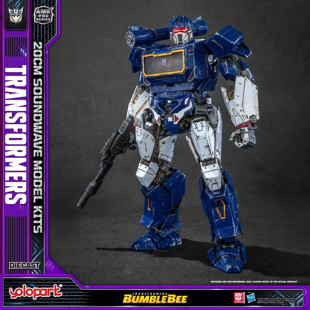 Transformers Bumblebee Model Kit – AMK Pro Soundwave 20 cm 3