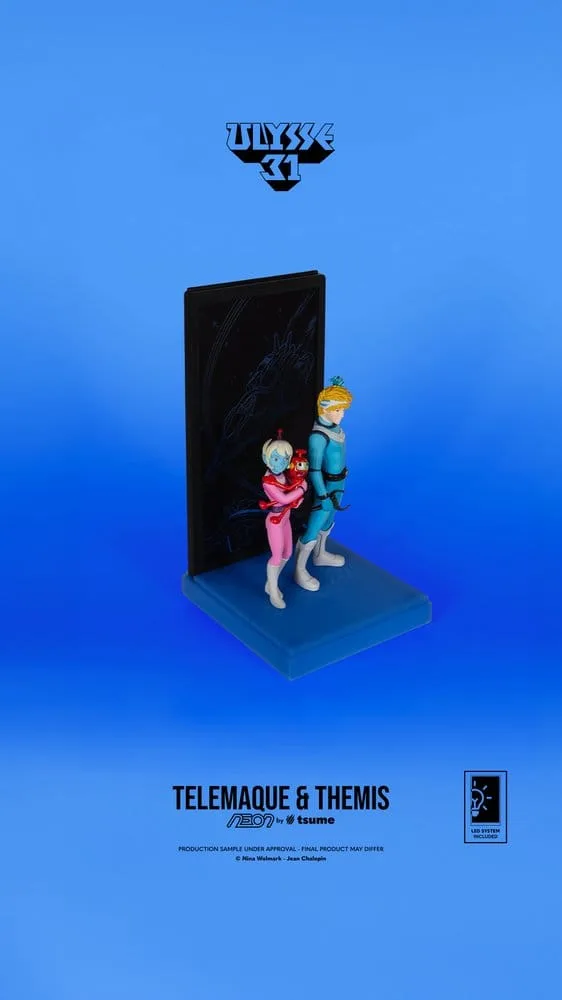 Ulysses 31 Figure – Neon Telemachus and Themis 20 cm 7