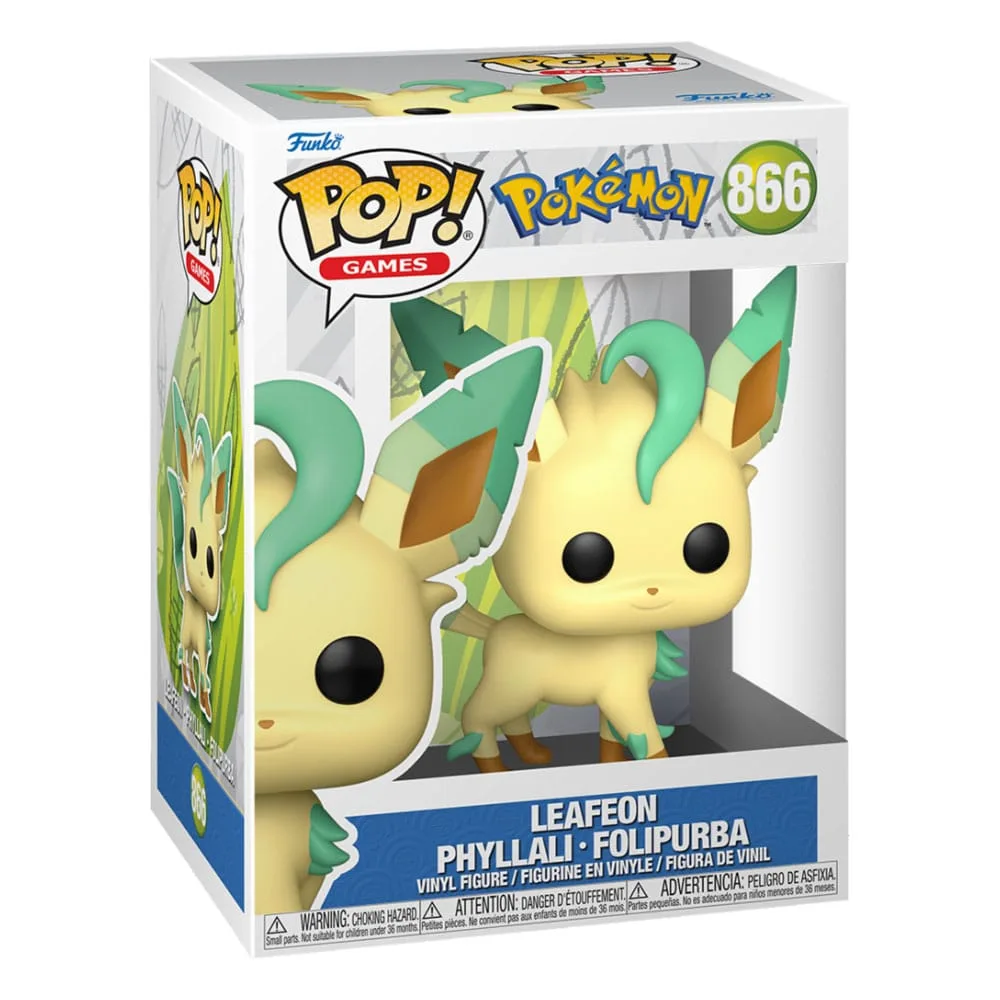 Pokémon Pop Games Vinyl Figure – Leafeon 9 cm 2