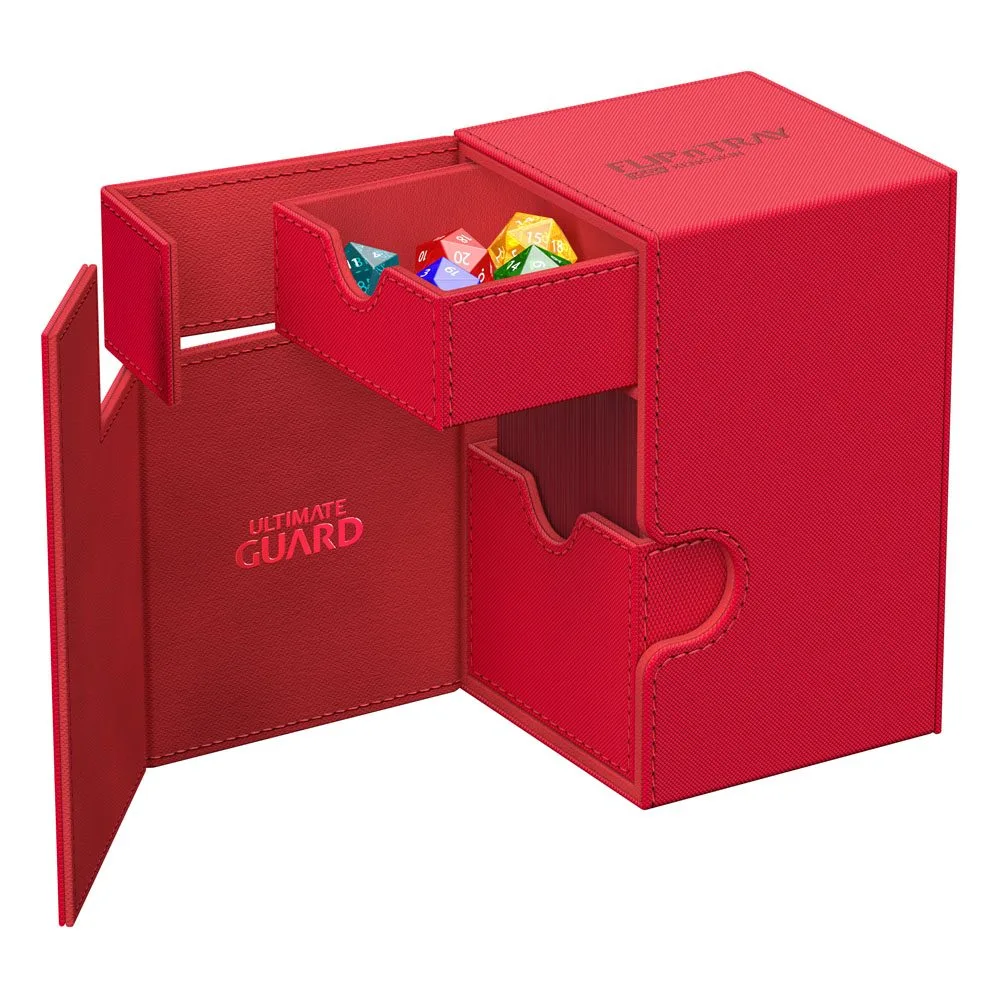 Ultimate Guard Deck Box – Flip’n’Tray 100+ Xenoskin Red 6