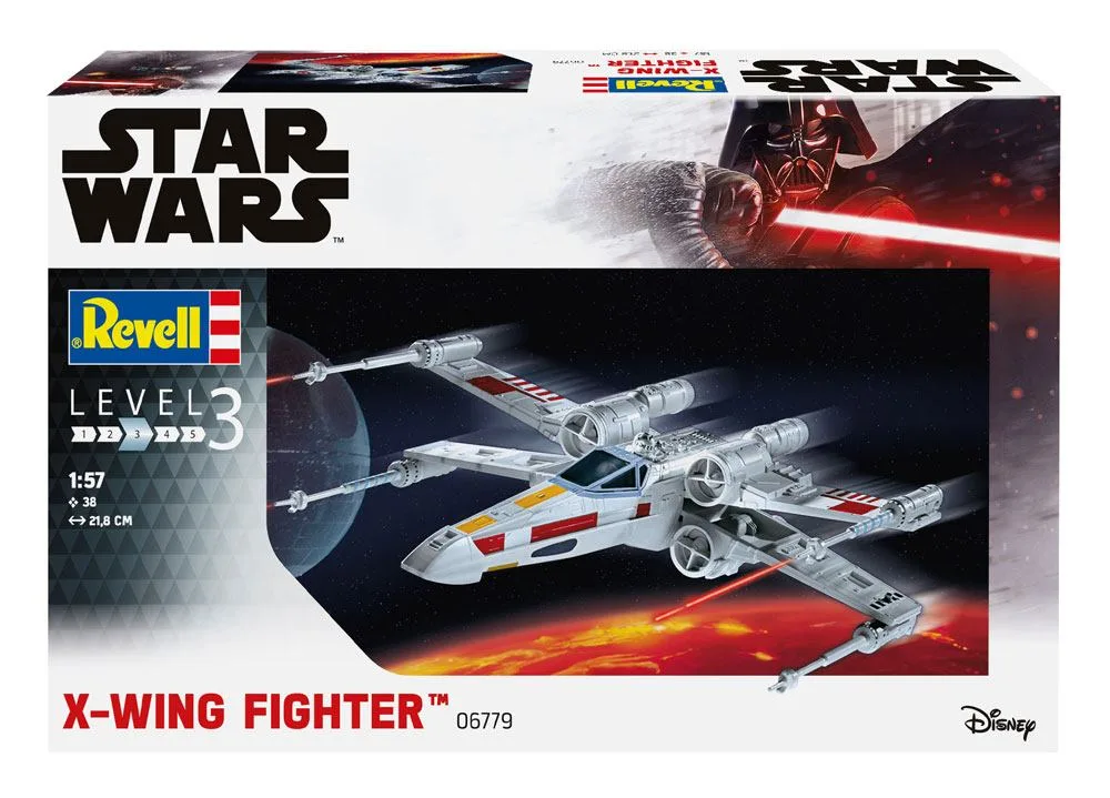 Star Wars Modellbausatz – X-wing Fighter 1:57 21,8 cm 13