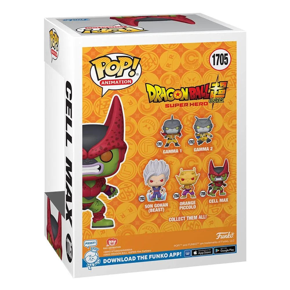 Dragon Ball Super Super Hero Pop Vinyl Figure – Cell Max 9 cm 3