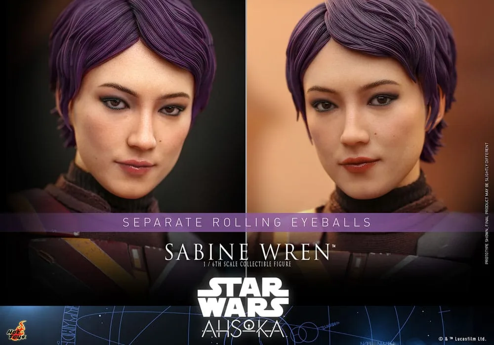 Star Wars Ahsoka Action Figure – Sabine Wren 1/6 Scale 28 cm 18