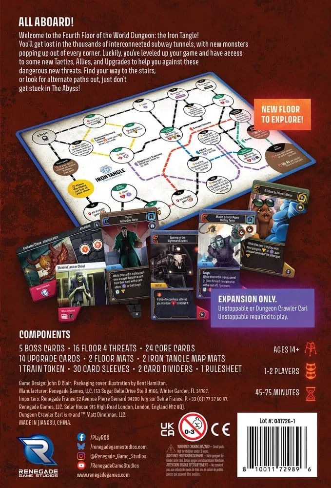 Dungeon Crawler Carl Unstoppable Expansion – The Iron Tangle 2